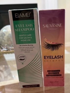Elaimei Eyelash Shampoo - Gentle Care Foam Cleanser (Green)